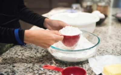 200 gr of flour in cups