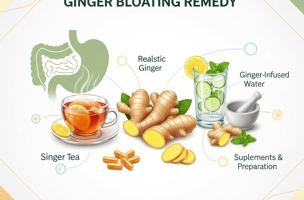 Ginger Bloating Remedy