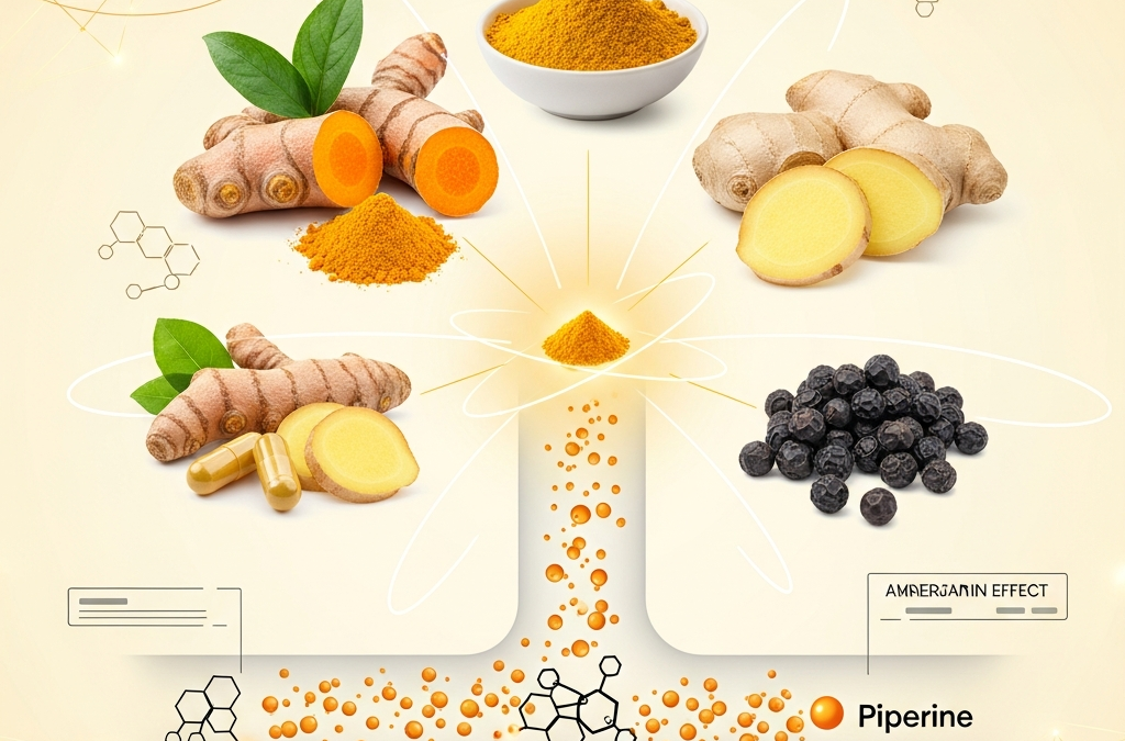 Nutrition geeks turmeric curcumin ginger and black pepper