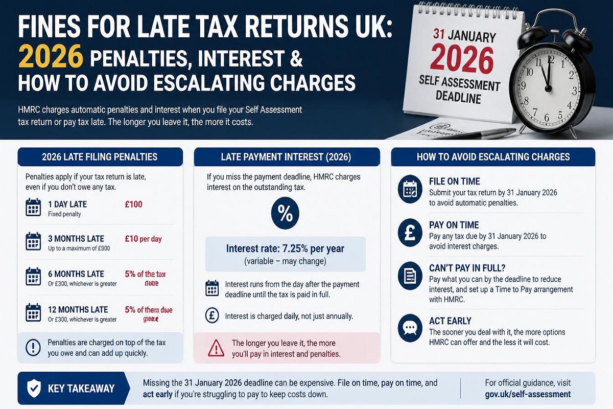 Fines for Late Tax Returns