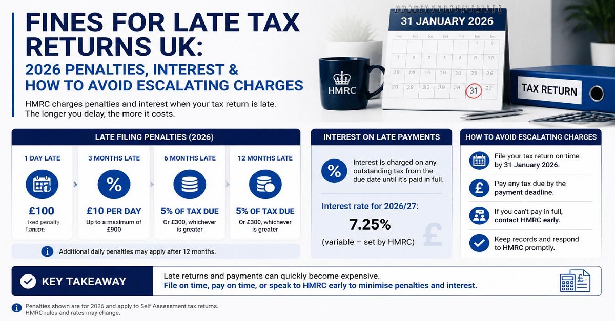 Fines for Late Tax Returns