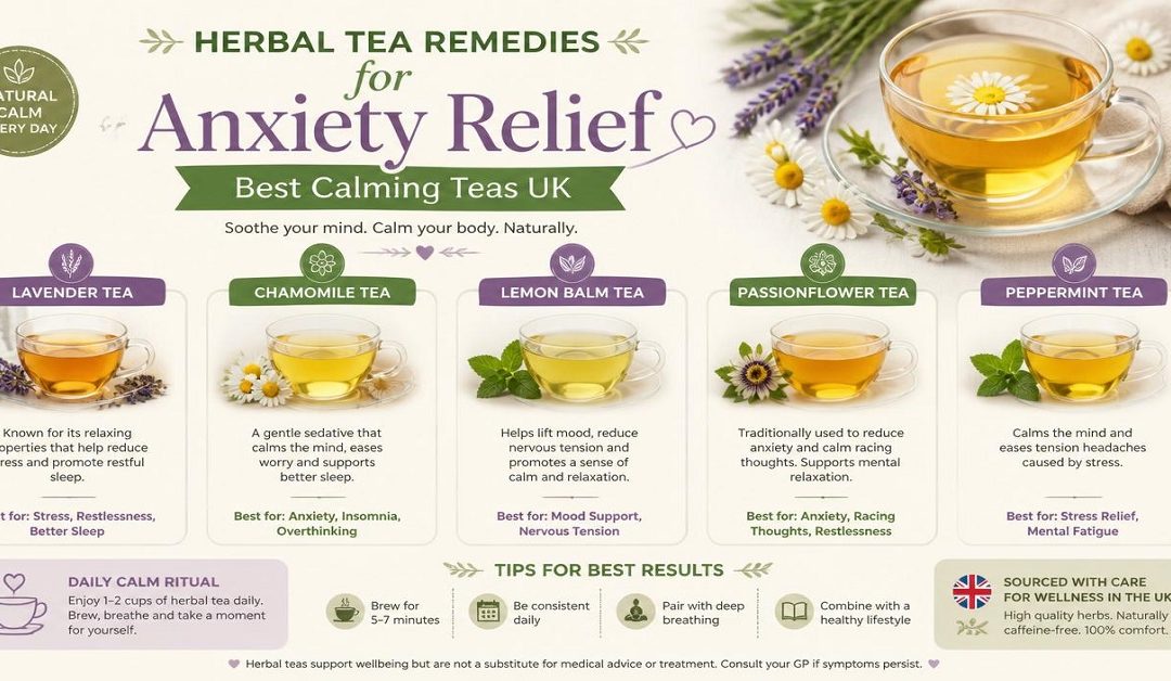 Herbal Tea Remedies for Anxiety Relief