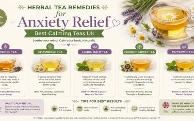Herbal Tea Remedies for Anxiety Relief: Best Calming Teas UK