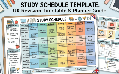 Study Schedule Template: UK Revision Timetable & Planner Guide