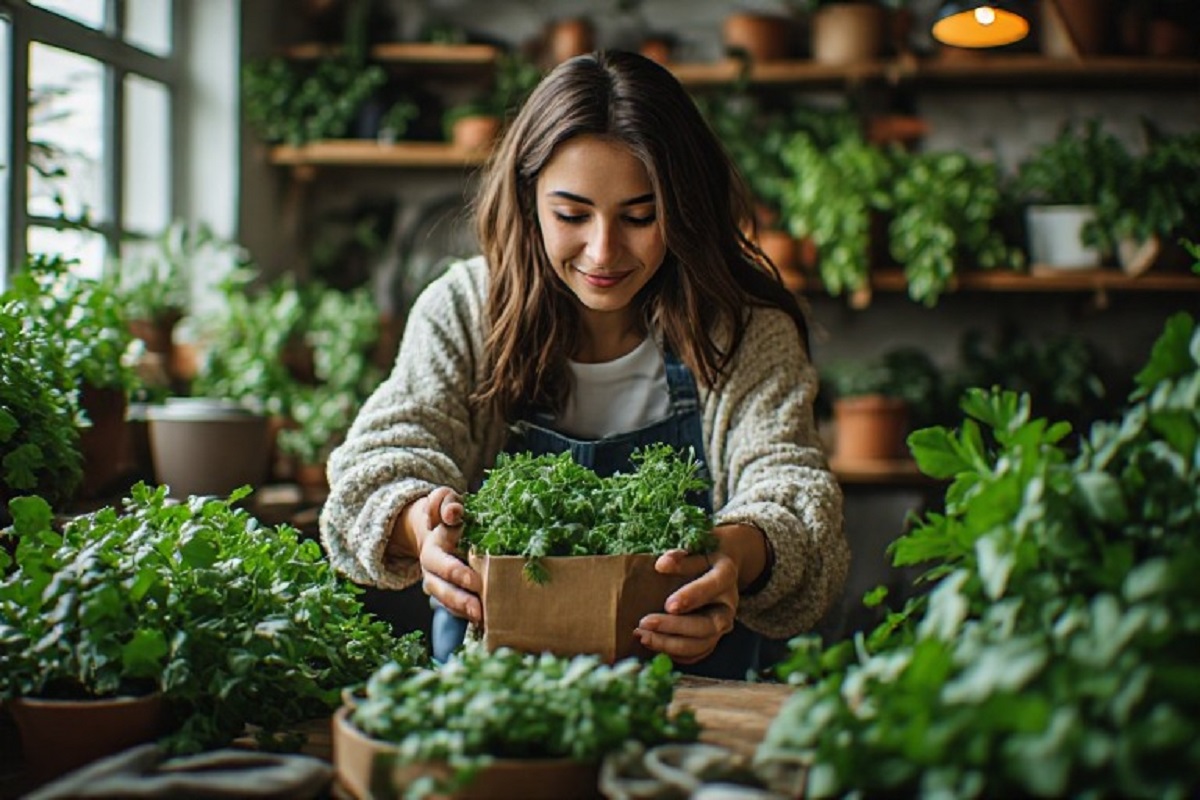 Indoor Herb Garden